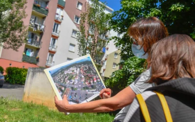 Évolution du quartier Terre Rouge